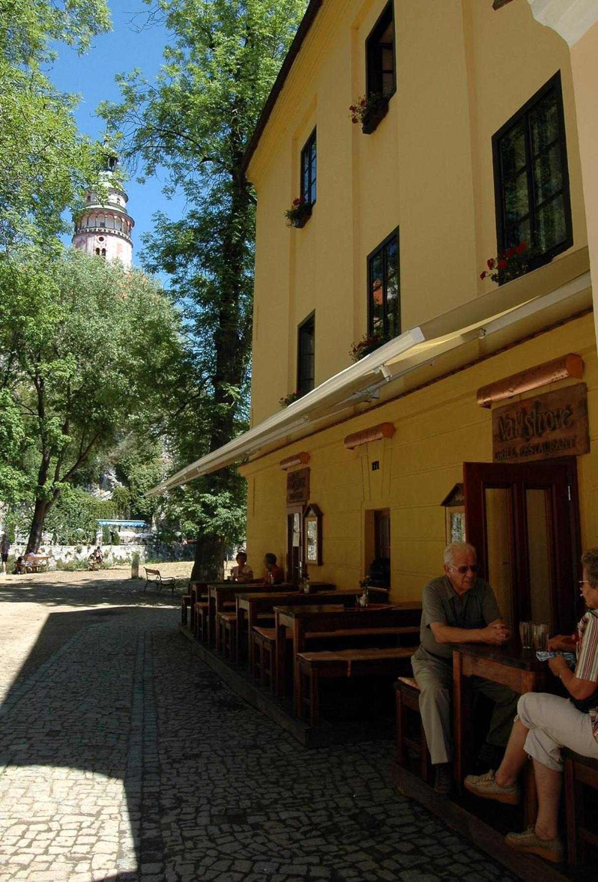 Český Krumlov Penzion Na Ostrove מראה חיצוני תמונה
